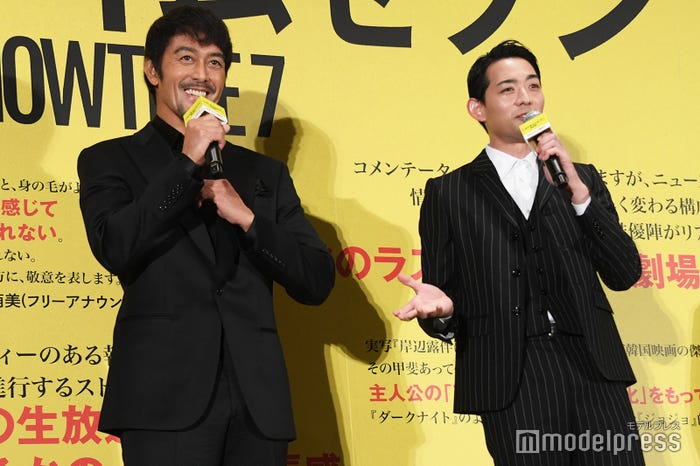 阿部寛、竜星涼(C)モデルプレス