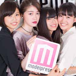 『ミス学習院コンテスト2016』ファイナリスト（左から）田代妃路子、朝倉佳奈子、山村優里子、今村そよ香 （C）モデルプレス