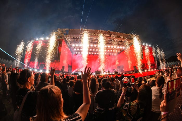 会場の様子(C)2026 Weverse Con Festival