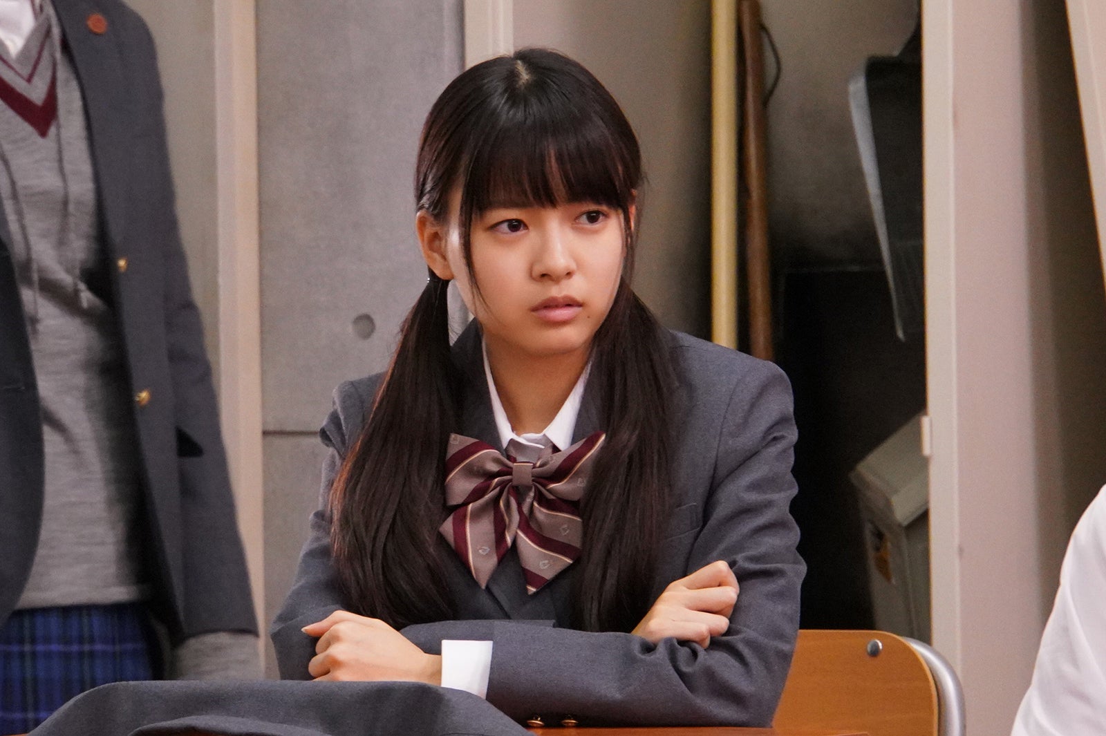 新條由芽／ドラマ『3年A組 ―今から皆さんは、人質です―』より（C）日本テレビ