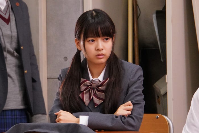 新條由芽/ドラマ『3年A組 ―今から皆さんは、人質です―』より(C)日本テレビ