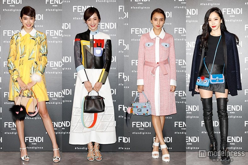 森星ら豪華ゲストがドレスアップで集結 「FENDI」ポップアップストアが