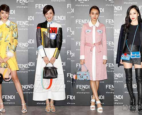 森星ら豪華ゲストがドレスアップで集結 「FENDI」ポップアップストアが銀座にオープン