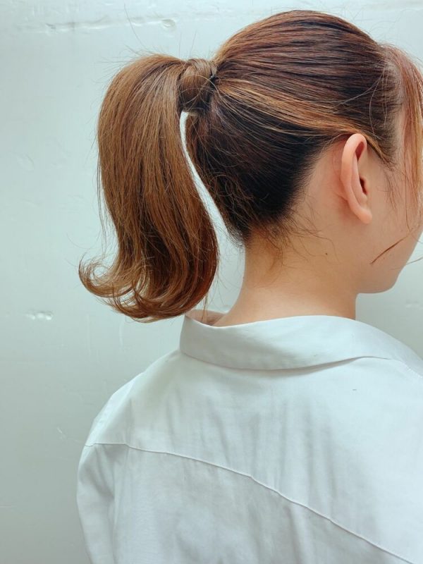 画像6 15 絶壁でもポニーテールでおしゃれが叶う 後頭部を上手にカバーするヘアアレンジ術 モデルプレス