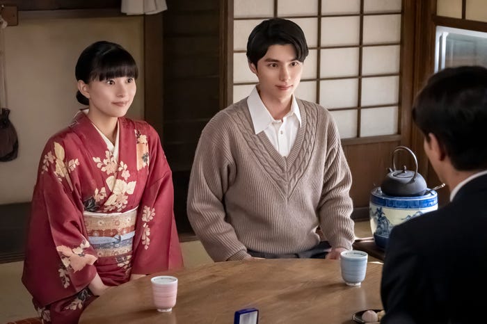 芳根京子、本田響矢「波うららかに、めおと日和」第7話(C)フジテレビ