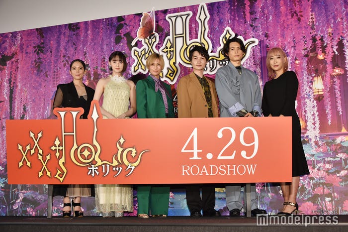 吉岡里帆、玉城ティナ、柴咲コウ、神木隆之介、松村北斗、蜷川実花(C)モデルプレス