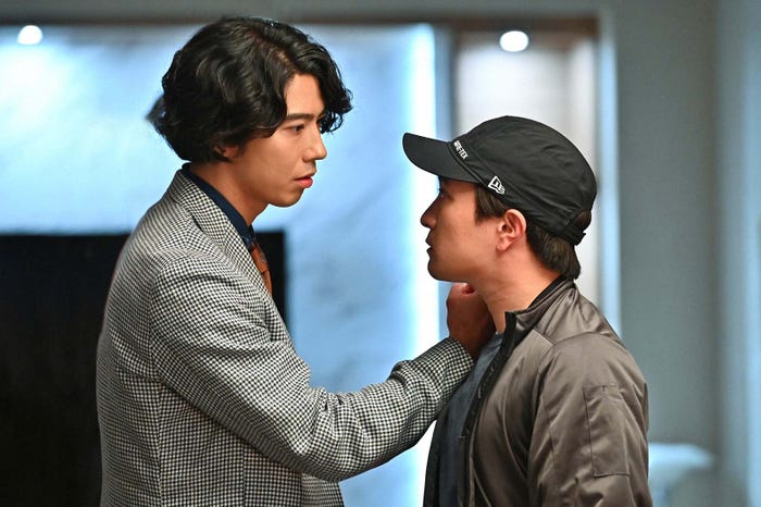 賀来賢人、濱田岳 「マイファミリー」第8話より(C)TBS