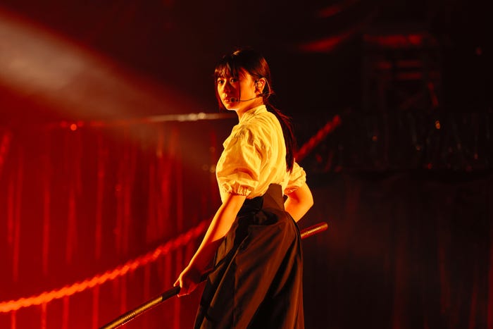 稲熊ひな/櫻坂46「四期生 First Showcase」撮影:上山陽介