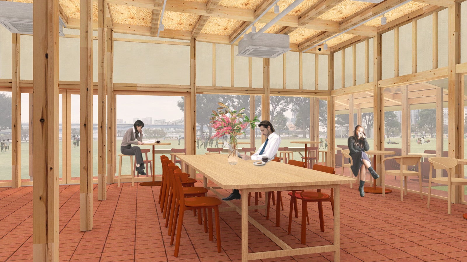 ブルーボトルコーヒー 豊洲パークカフェ／提供画像