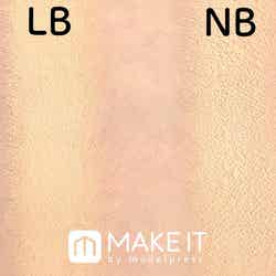 （左から）LB ライトベージュ、NB ナチュラルベージュ (C)メイクイット