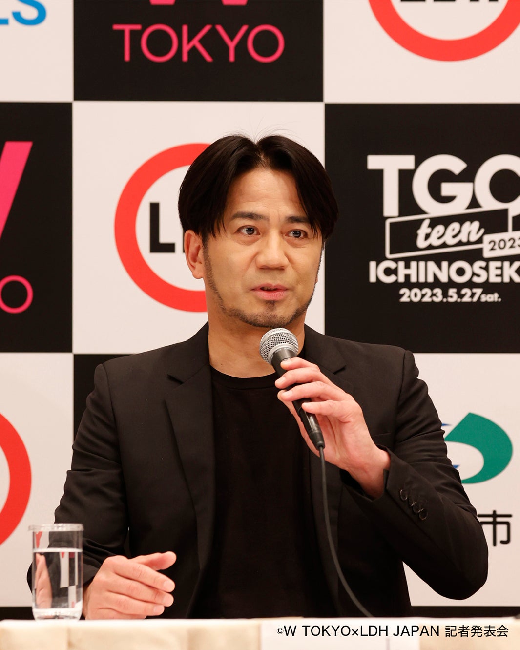 EXILE HIRO（C）W TOKYO×LDH JAPAN 記者発表会