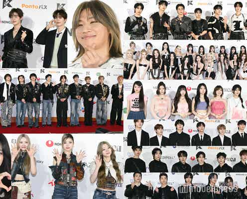 【写真特集/1日目】D-LITE・INI・IS:SUE・EVNNEら豪華集結<KCON JAPAN 2025/レッドカーペット>