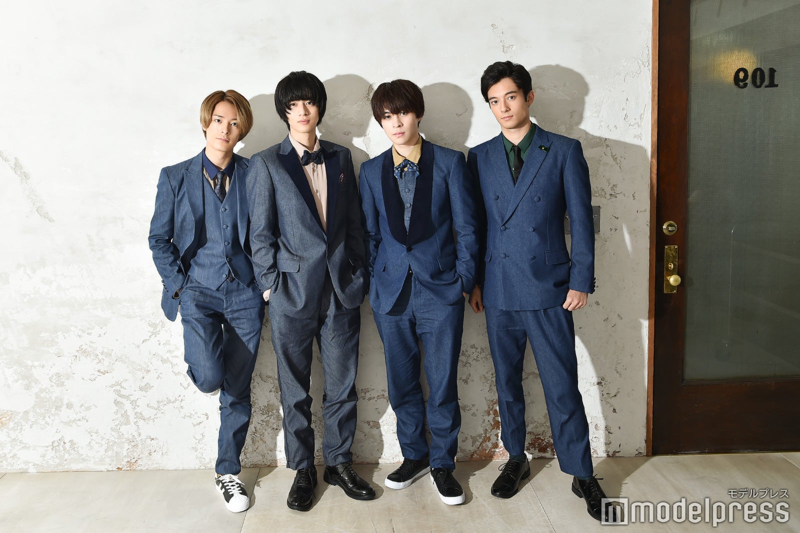 （左から）塩野瑛久、飯島寛騎、西銘駿、長田翔恩（C）モデルプレス