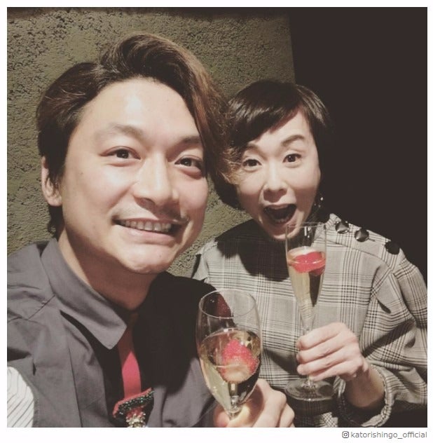 香取慎吾「スマステ」タイムの粋な投稿にファン感動　大下容子アナと2ショット