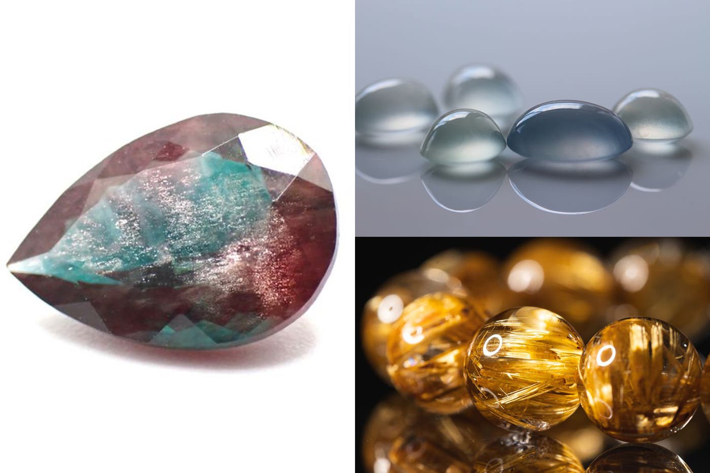 (左から)(株)HK、翡翠専門店 ヤギトレーディング、ONE’S WISH(提供素材)