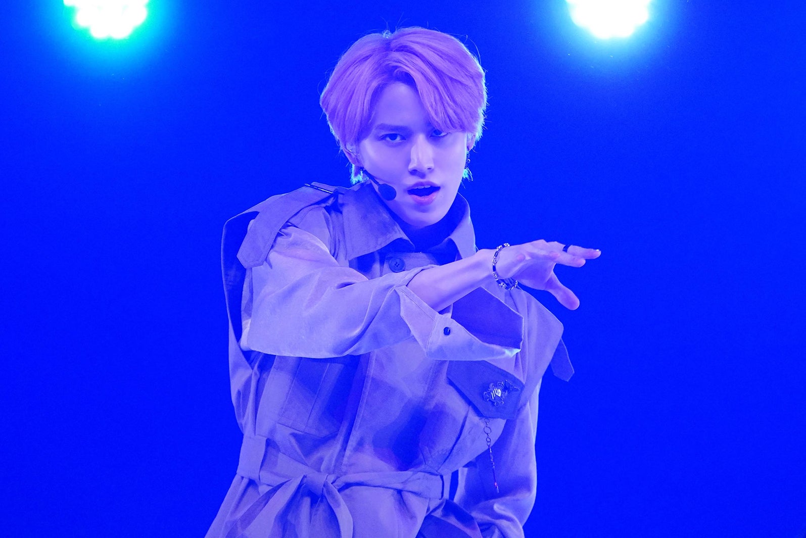 白岩瑠姫／新曲パフォーマンス（C）フジテレビ