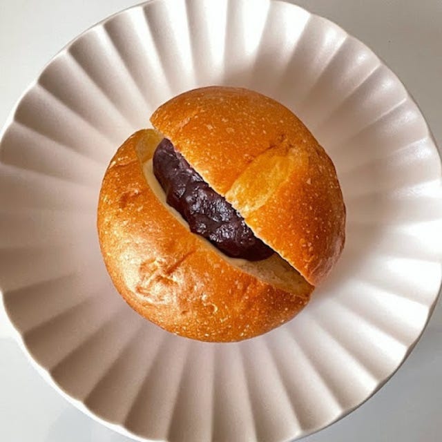 「あんバターフランス（北海道産バター100%使用）」