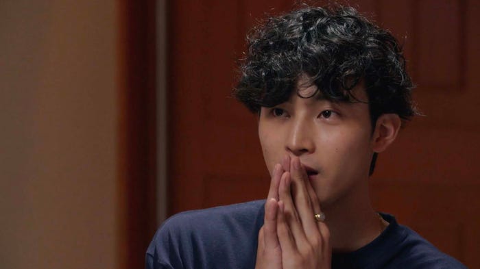 高崎凌「LOVE CATCHER Japan」第2話より(C)CJ ENM CO., LTD. All Rights Reserved(C)AbemaTV,Inc.