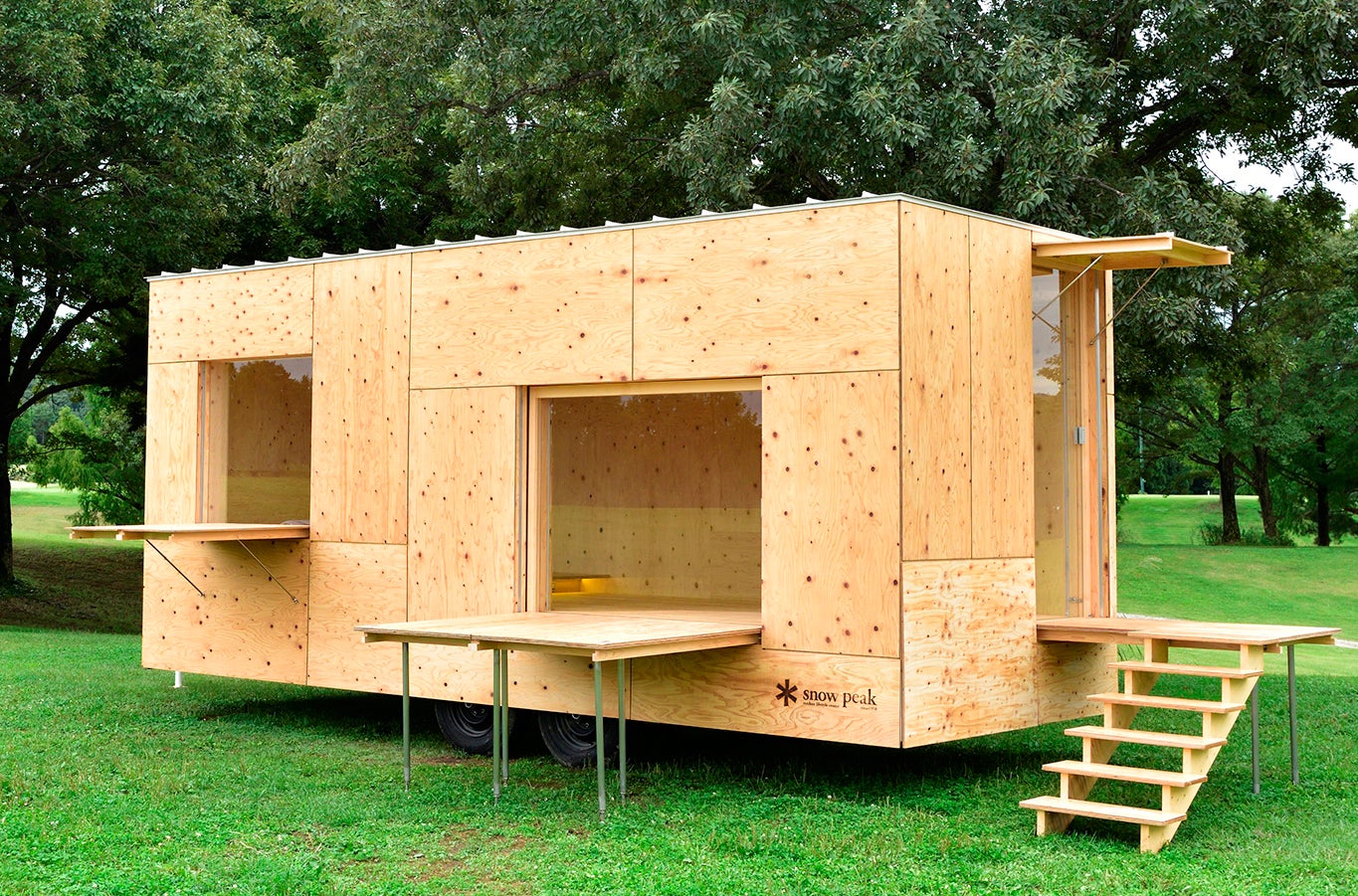 スノーピークによる初の常設グランピング施設／画像提供：京浜急行電鉄