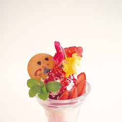 マイメロディ&スパンク とろける甘恋イチゴパフェ¥1,080/画像提供:講談社
