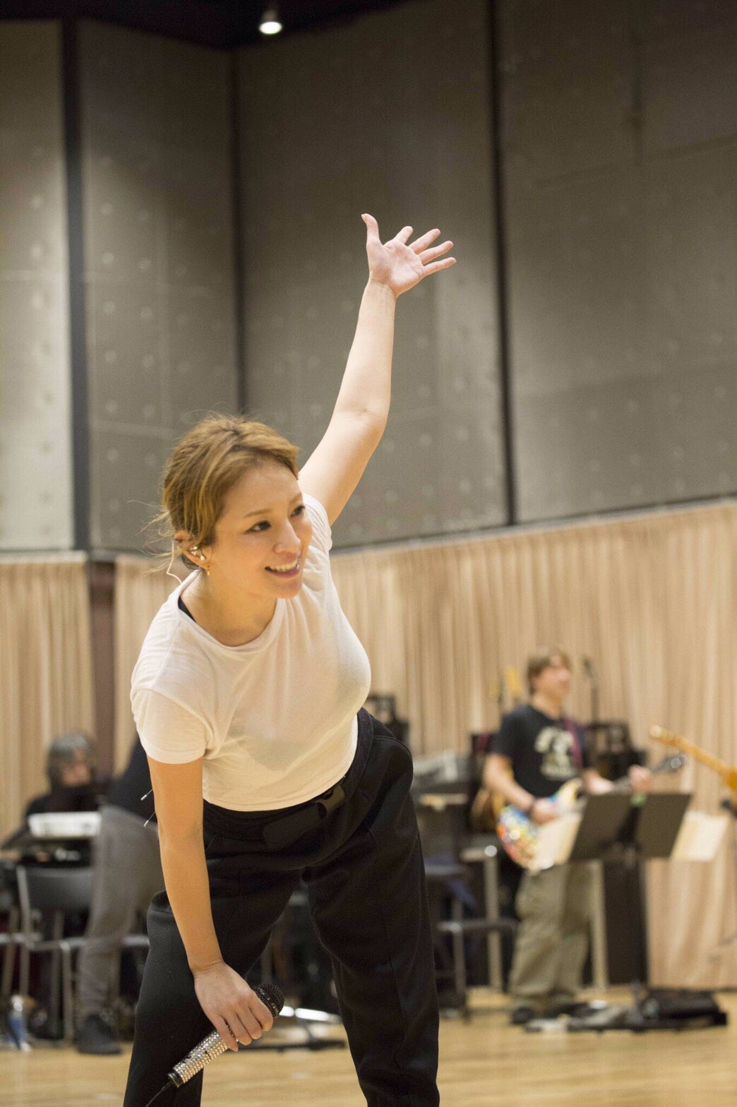 “聖地”ラストライブのリハーサルをしている浜崎あゆみ（画像提供：avex）