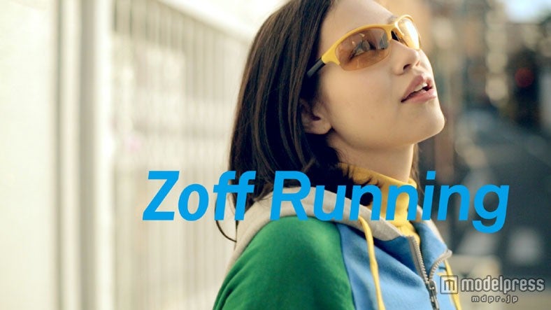 水原希子／新CM「“Tokyo Pop” Zoff Running篇」