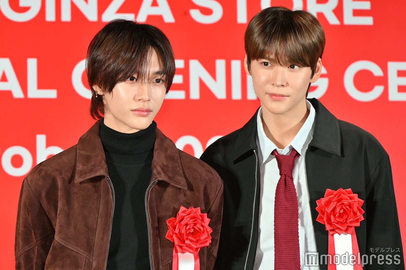 ウォンビン、ウンソク（C）モデルプレス