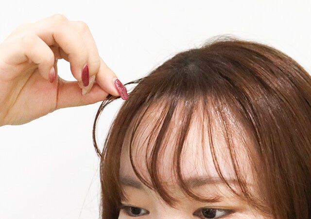 垢抜けヘアの作り方　ニュアンスメイクオイルバーム