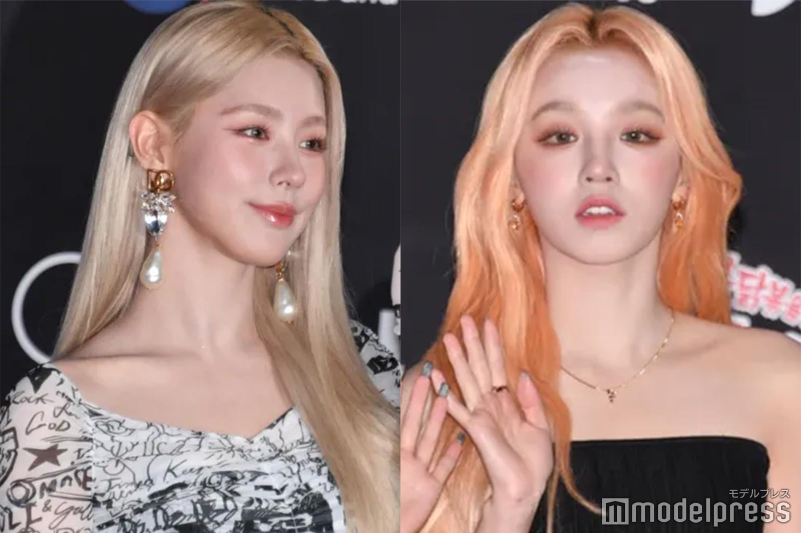 (G)I-DLEウギ、美肩ライン披露 ミヨンとのやり取りも話題に