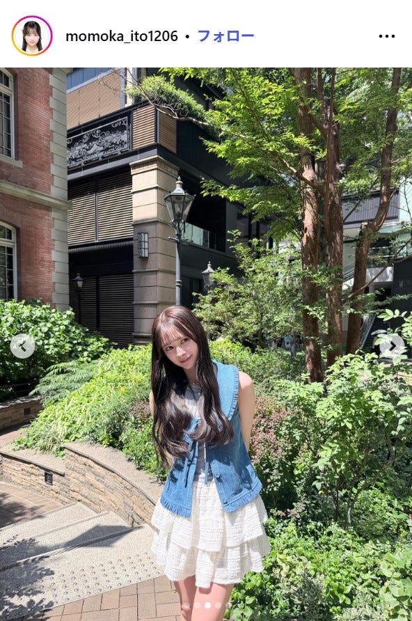 伊藤百花Instagramより