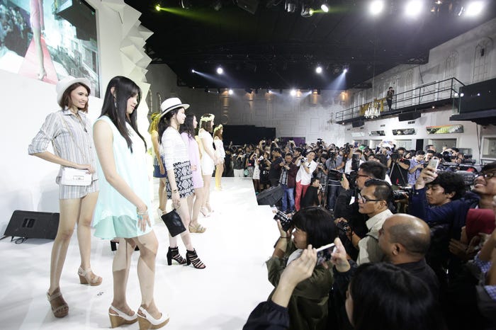 「TGC Night in JAKARTA 2017 produced by TOKYO GIRLS COLLECTION」の様子