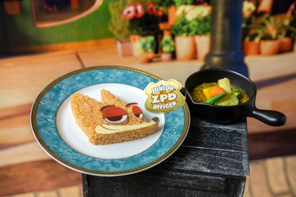 「ズートピア」OH MY CAFE開催、ニックの野菜カレーやジュディのニンジンペンサンド
