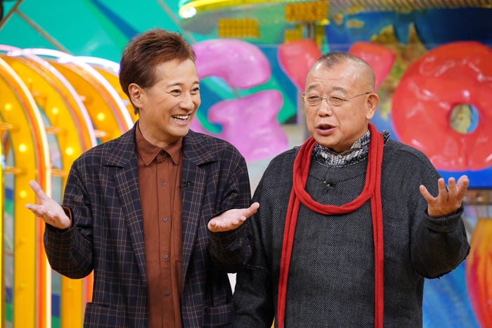 中居正広、笑福亭鶴瓶(C)日本テレビ