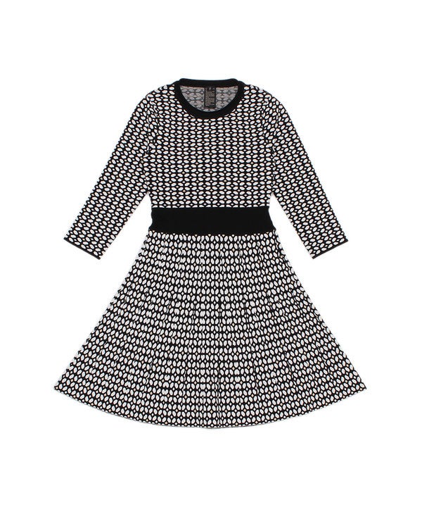 総柄ニットワンピース「Sov.」35,000円（税抜）／画像提供：DOUBLE STANDARD CLOTHING Night