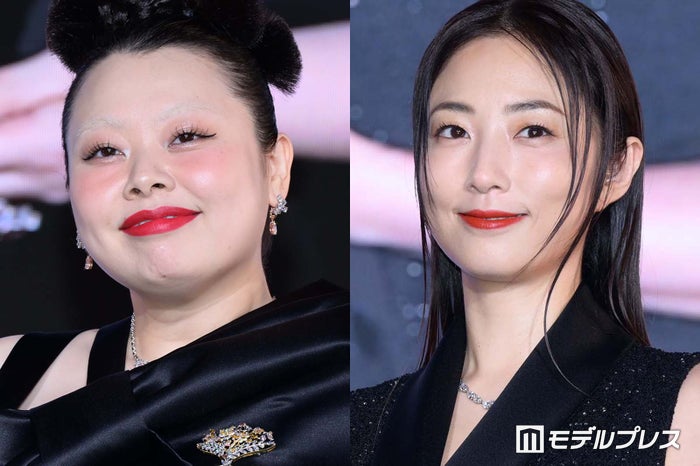 MEGUMI＆渡辺直美、2億5000万円・3億円の高額ジュエリー身に着け登場「日本ジュエリーベストドレッサー賞」受賞