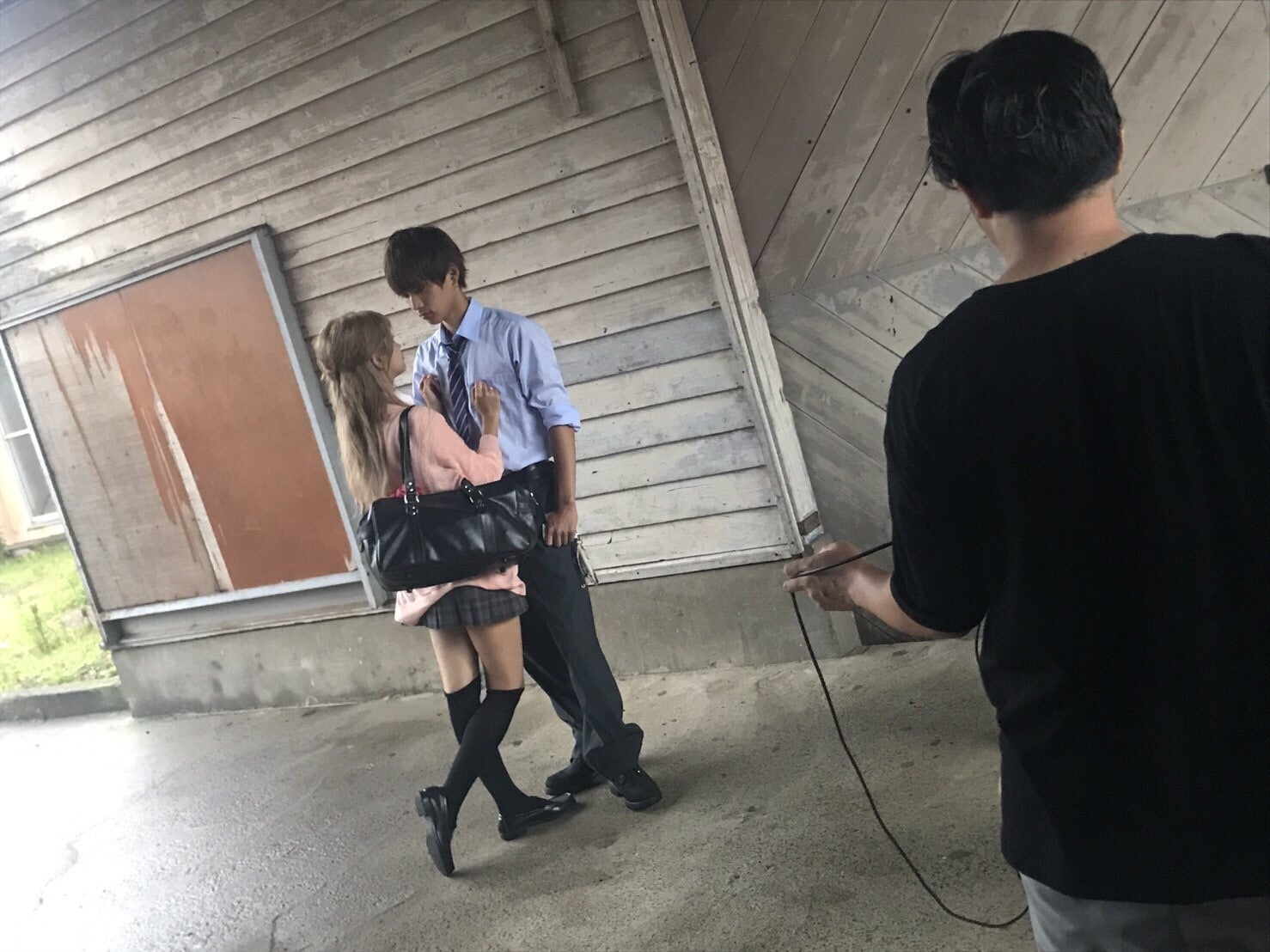 なちょす＆那須泰斗／メイキングカット（提供写真