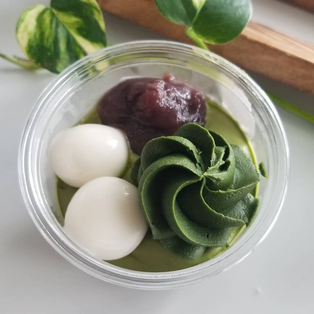 濃い宇治抹茶パフェ