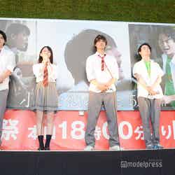 （左から）眞栄田郷敦、山田杏奈、佐野勇斗、森永悠希、鈴木仁 （C）モデルプレス
