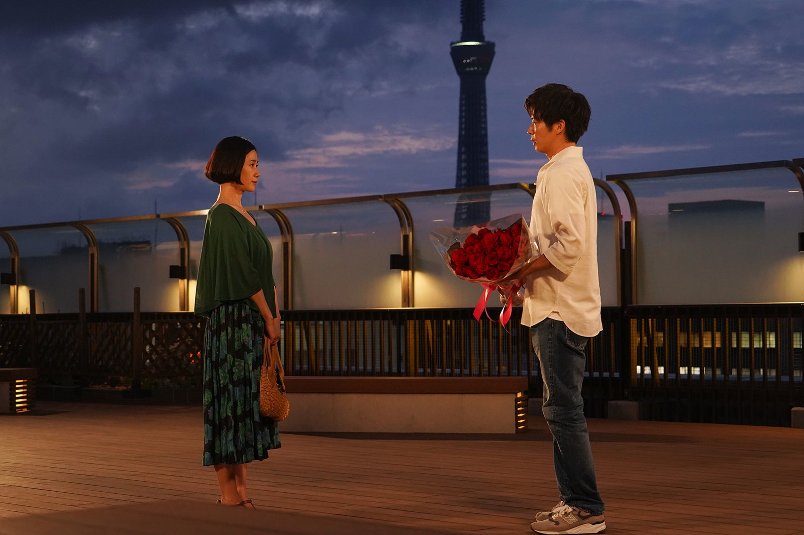 原田知世、田中圭（C）日本テレビ