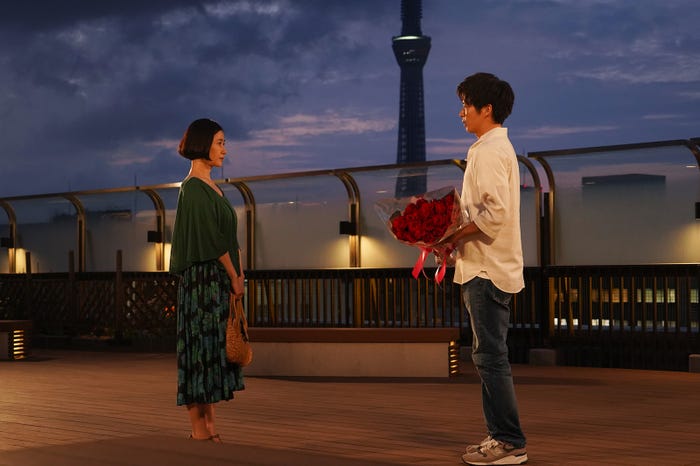 原田知世、田中圭(C)日本テレビ