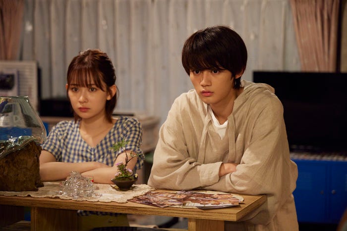 (左から)畑芽育、藤原大祐/「純愛ディソナンス」第7話より(C)フジテレビ