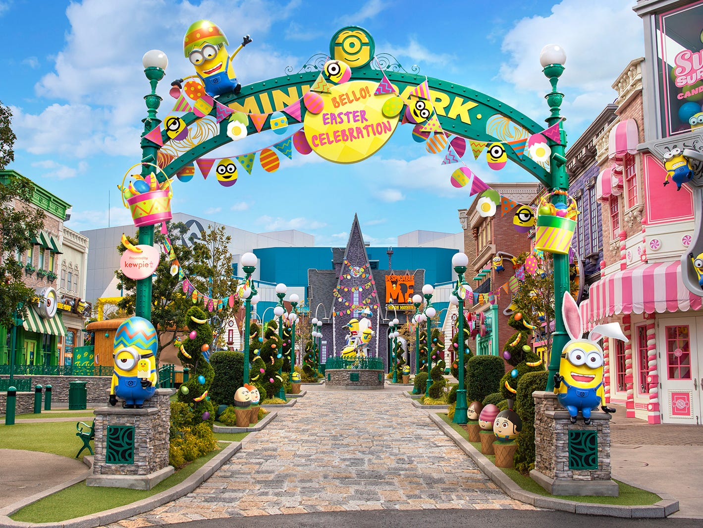 USJ「ユニバーサル・イースター・セレブレーション」ミニオン・パーク初参画で史上初2エリアに拡大
