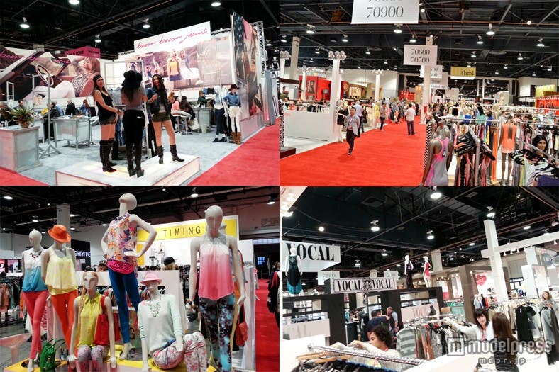 新たなファストファッションブランドも多数出展(「MAGIC」2013S/Sにて)