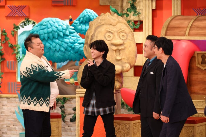 小杉竜一、末澤誠也、山崎弘也、柴田英嗣(C)カンテレ