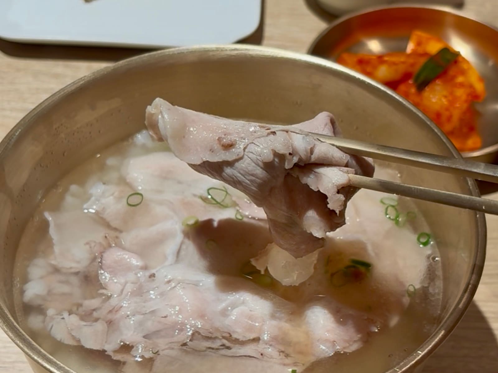 豚肉のやわらかさに感動!