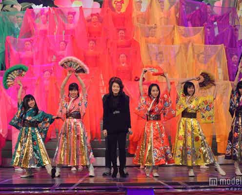 香西かおり+ももクロ、笑顔で豪華共演 オリジナル振り付けも<紅白リハ>