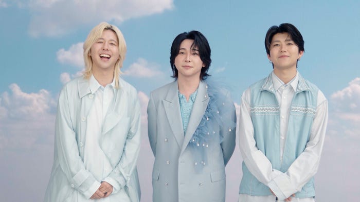 Mrs. GREEN APPLE/新TVCM『眼鏡市場「空景色」篇』インタビュー(提供写真)