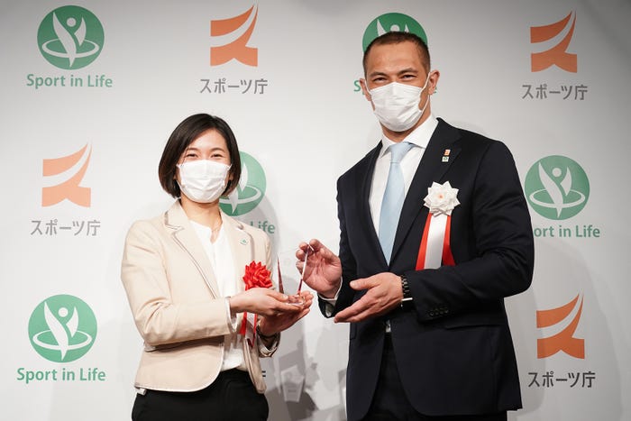 Sport in Life2021優秀賞「認定NPO法人改革プロジェクト」 (提供写真)