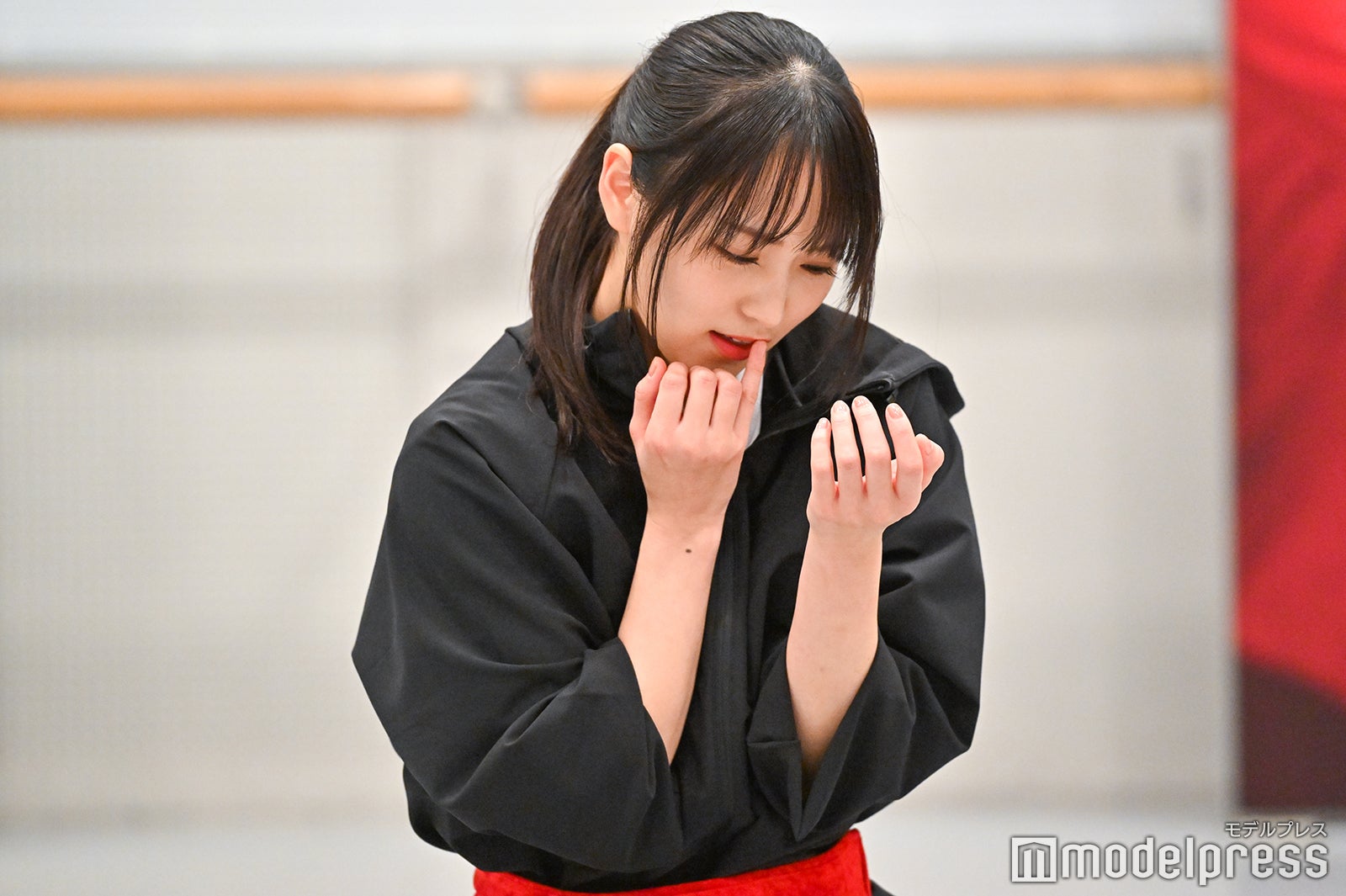 菅井友香／「つかこうへい復活祭2023 新・幕末純情伝」公開稽古の様子（C）モデルプレス（C）モデルプレス