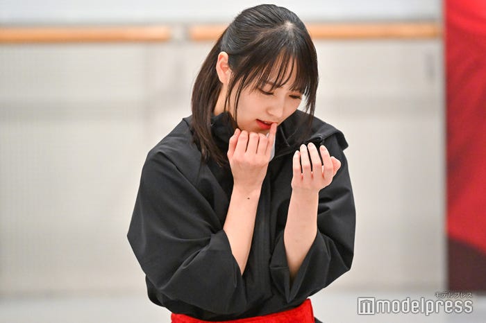 菅井友香/「つかこうへい復活祭2023 新・幕末純情伝」公開稽古の様子(C)モデルプレス(C)モデルプレス